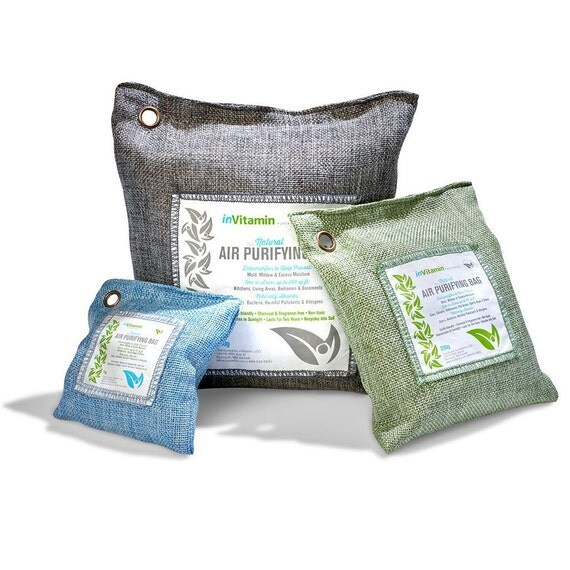 Natural Charcoal Air Purifying Bags All 3 sizes