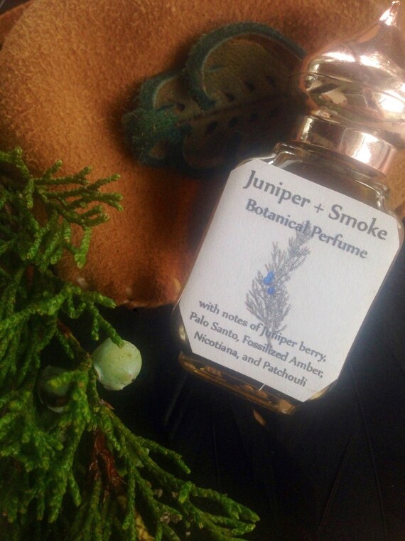 perfume natural smoke leather perfume Juniper and natural with earthy Smoke