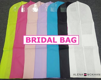 Breathable Wedding Gown Prom Dress Garment Bag Extra Long - U Pick Color
