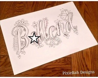 Sweary Colouring Book by PixieRahDesigns on Etsy