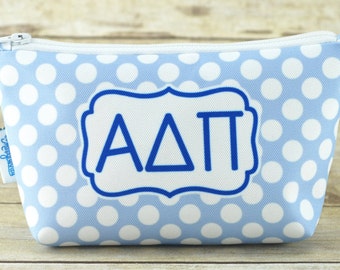 Alpha Delta Pi | ADPi | AΔΠ | Sorority Make Up Bag