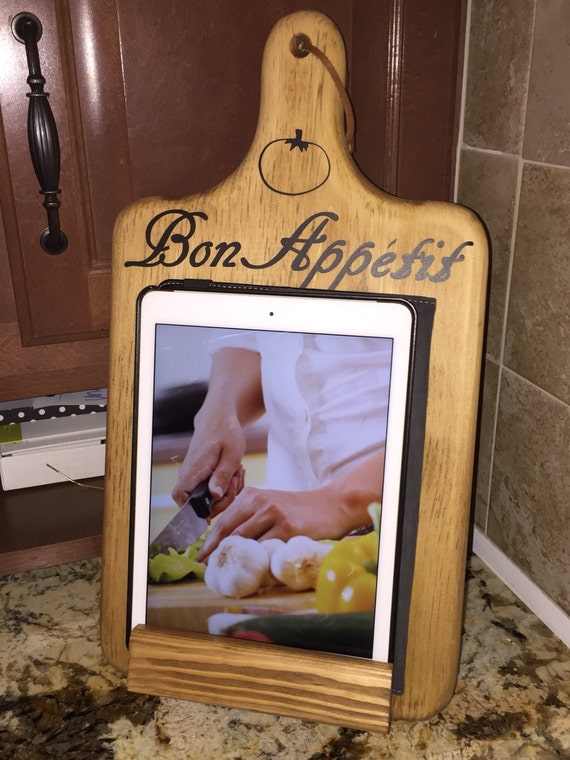 Personalized IPad cookbook stand Great holder by ...