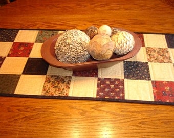 Quilted Table Runner/ Table Topper Item #454