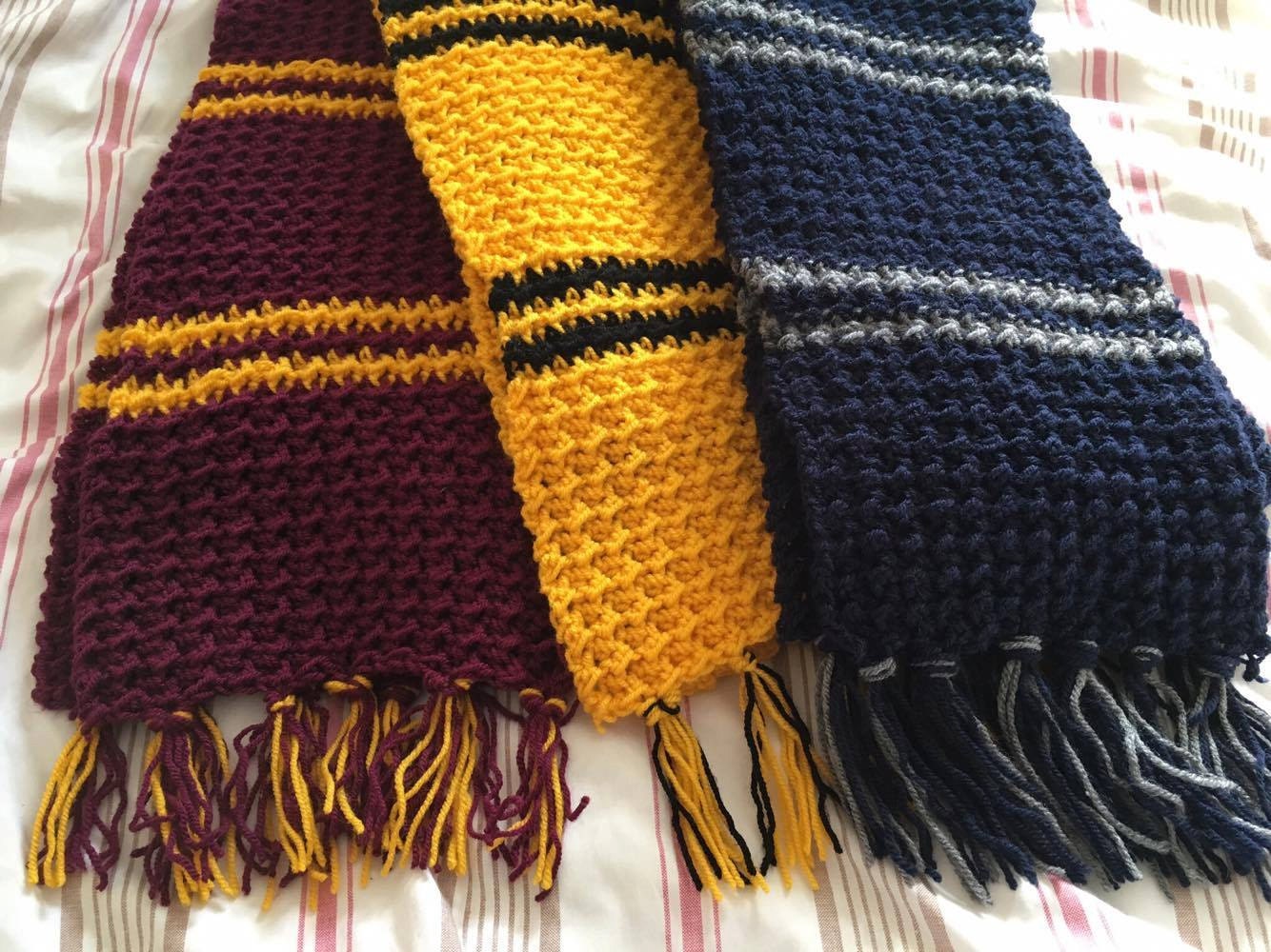 PATTERN ONLY Harry potter scarf crochet pattern Easy crochet pattern