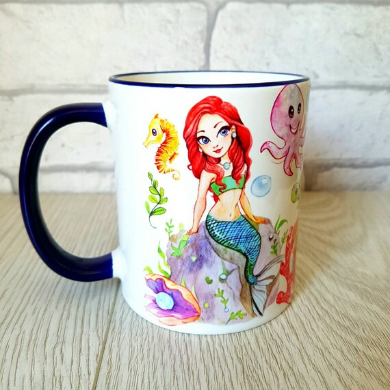 Items Similar To Personalised Mug For Mermaid Lovers T For Her