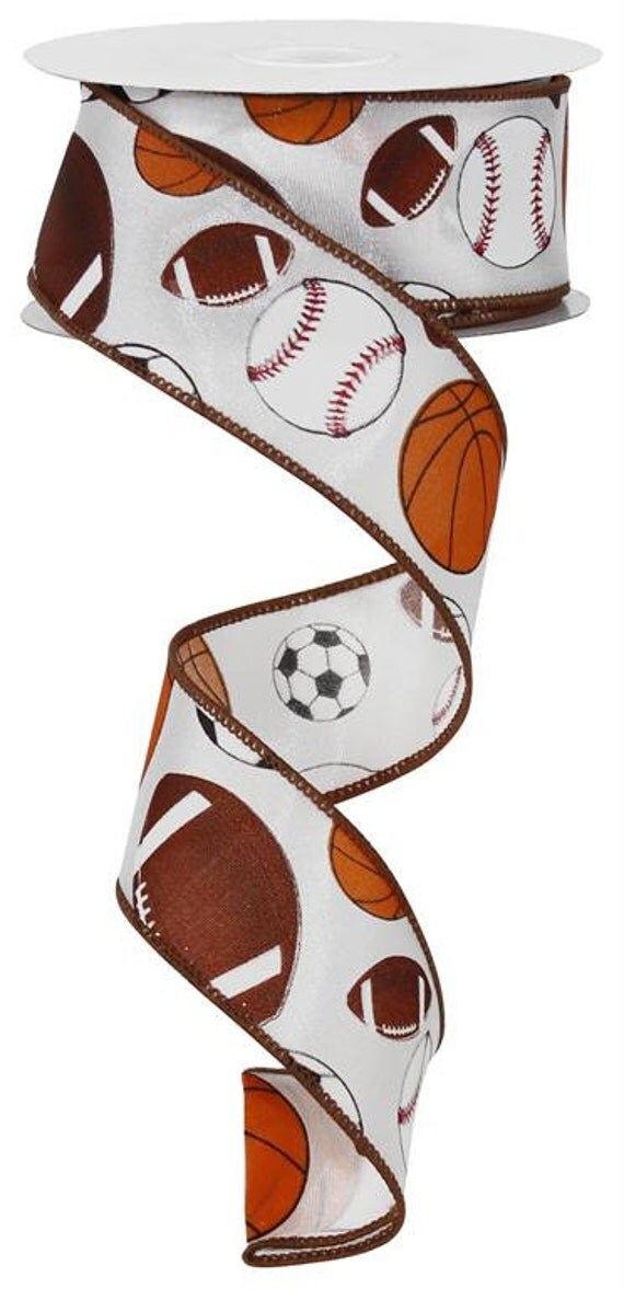 1.5 Sports Ribbon Ball Ribbon Soccer Basketball