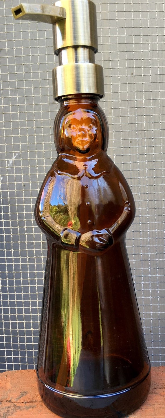 1983 Aunt Jemima Syrup Bottle Soap Dispenser