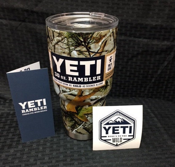 Custom Vista Next Camo 30 oz Yeti Rambler by LiquidInkHydro