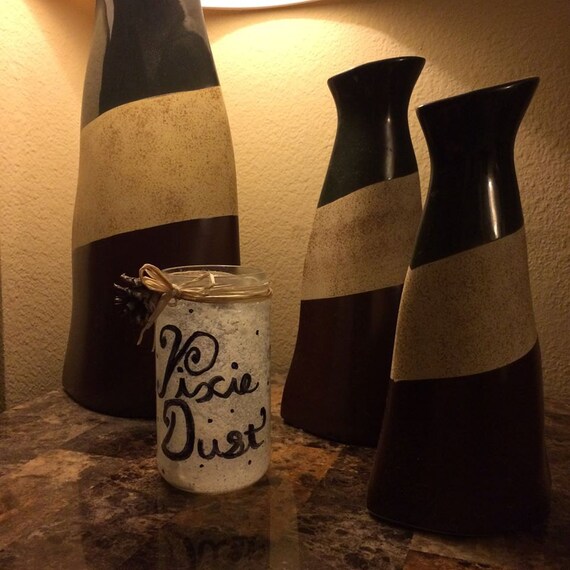 Items similar to Pixie Dust Lantern / Candle holder / Night Light