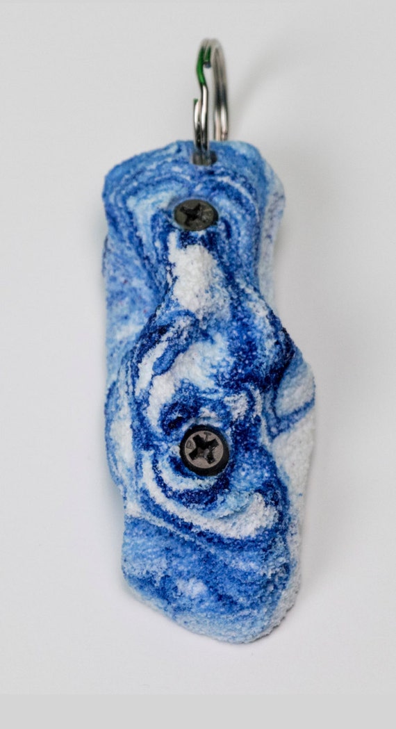 Rock Climbing Keychain by Climbergoods on Etsy