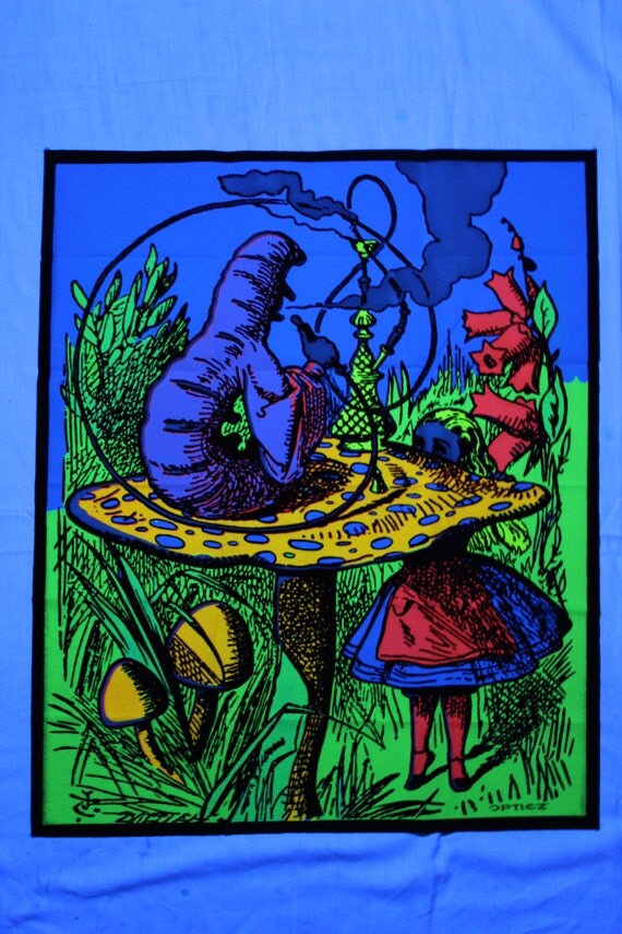 SALE PRICE ENDS 3/16 // Alice in Wonderland hookah caterpillar by