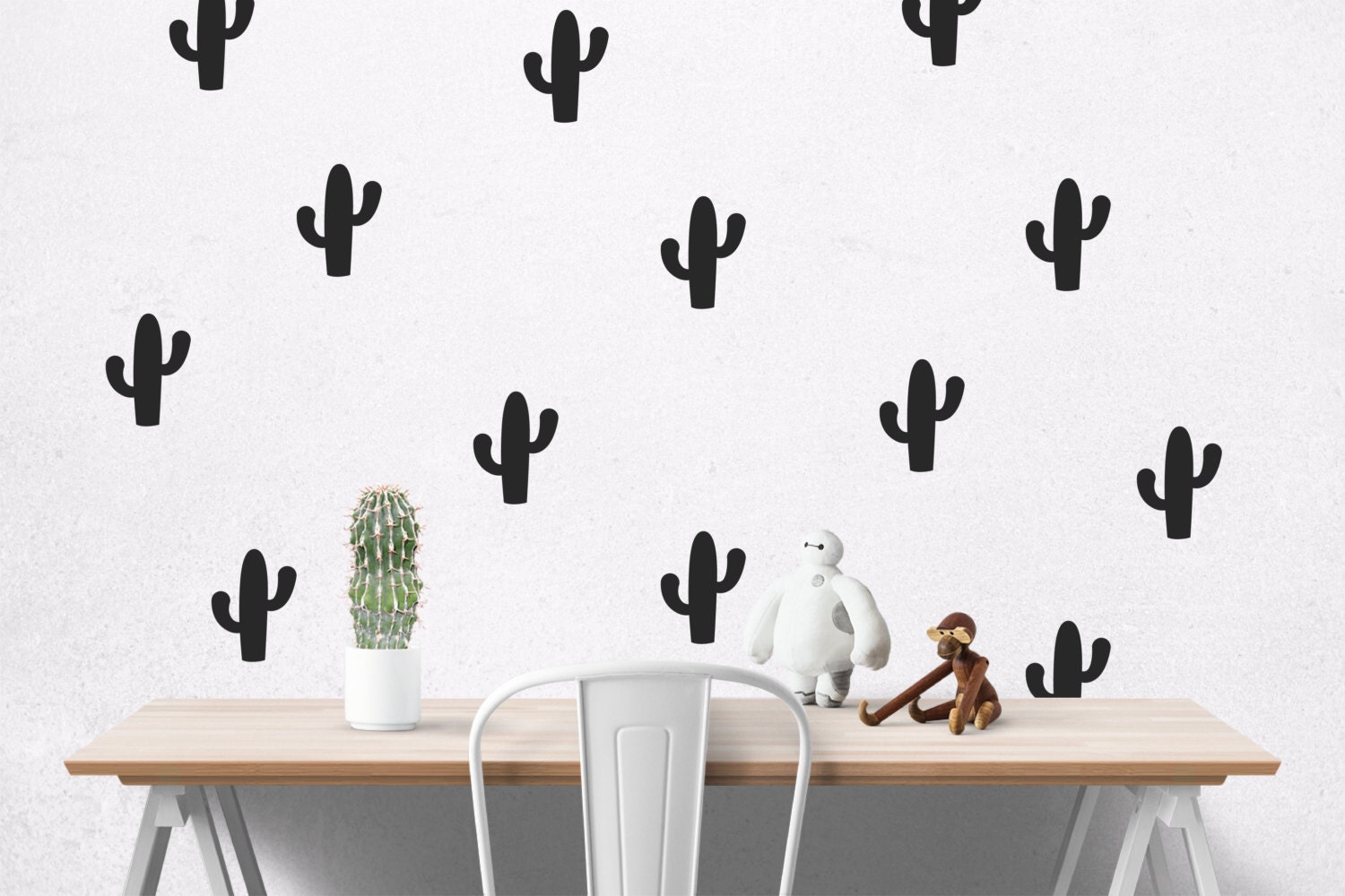 Cactus decal Cactus Wall Decal decals for walls Cactus
