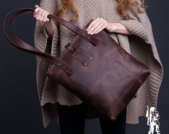 black and brown shoulder bag