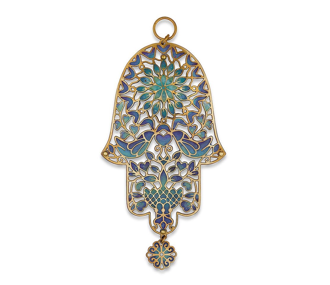 Hamsa Wall Hanging Jewish Gift Made in Israel Judaica