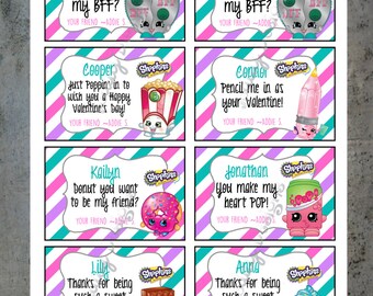 FNaf Valentine Valentine's Day Valentines Five by JSdayDesigns