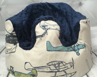 Airplane & Navy Bumbo Cover