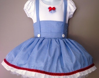 Dorothy Costume, Dorothy Costume Dress, Wizard of Oz, Toddler dance costume, Dorothy’s dress, Girls Dorothy dress, Dance costumes,