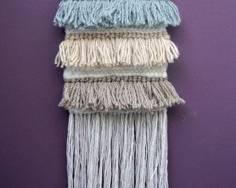 Woven Wall Hanging Shaggy Weave