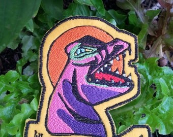Whatthefuckasaurus Sew On Patch