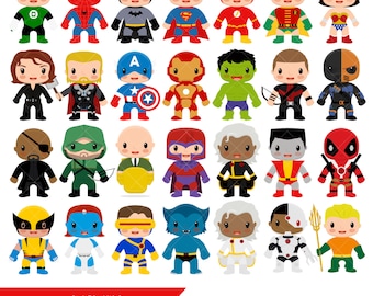 Superhero Clipart / Super Hero Clip Art