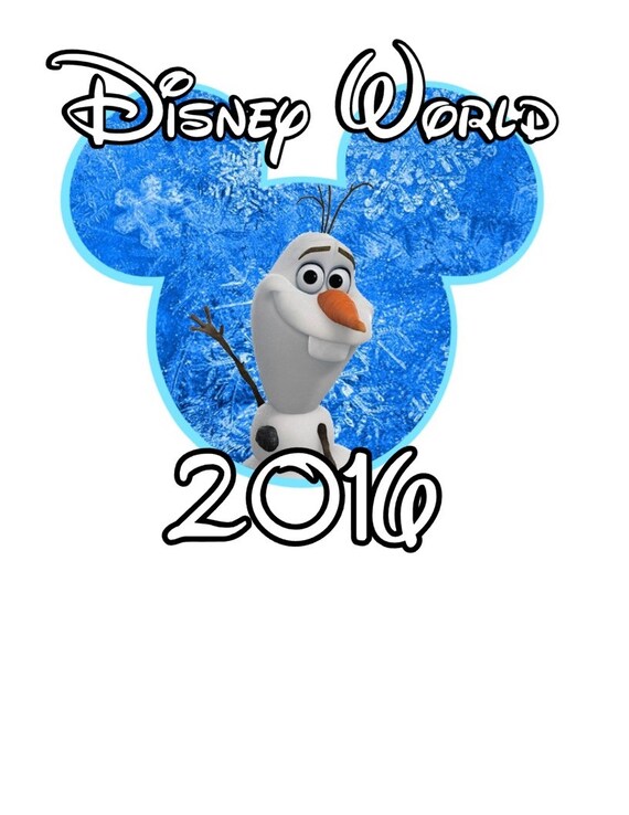 frozen olaf mickey head printable iron on by 5monkeysclipart