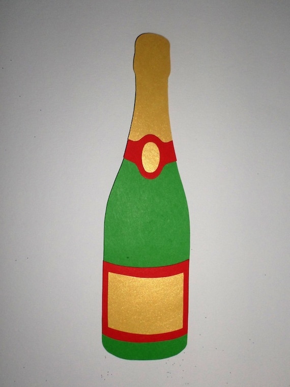 Free Printable Photo Booth Props Champagne Bottle