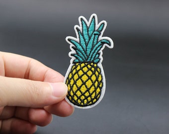 Pineapple Iron On Patch Embroidered patch 3.4x6.8cm - PH4