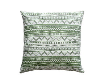 Decorative pillow,white pillow,pillow cover,throw pillow,green pillow,cushion cover,accent pillow,home decor,brahma,pillow,pillow covers