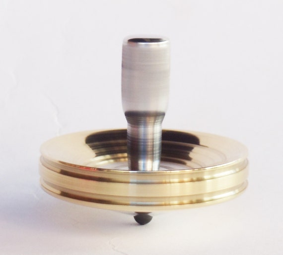 Metal Spinning Top Spinning Top Brass and Aluminum Spinning