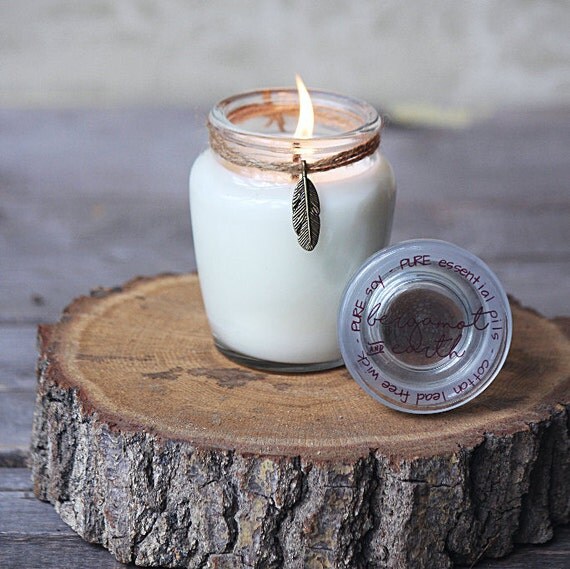 Small Soy Candle Essential Oil Candle Jar Candles