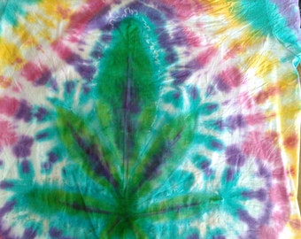 tie dye pot leaf – Etsy