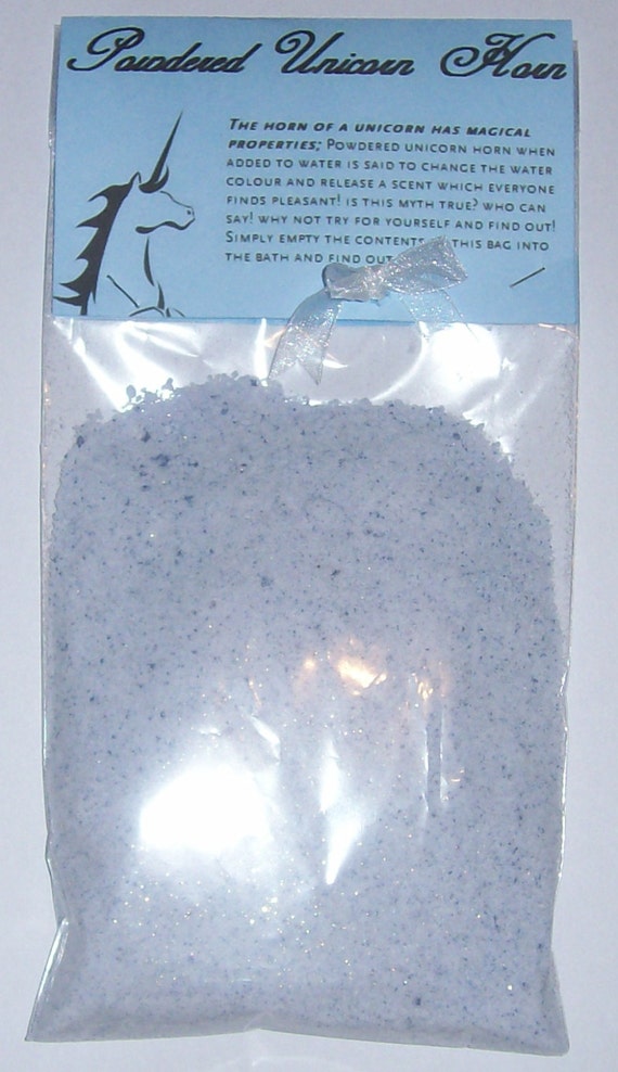 Powdered Unicorn Horn Customizable Scent & Colour by StorytimeSuds