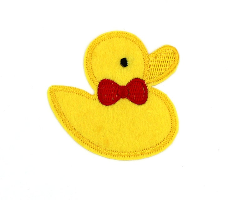 Yellow Duck Sew On Iron On Diy Patch Embroidered Applique 66x64cm Rp405 From 0267