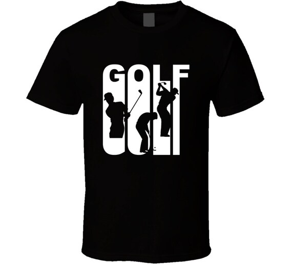 Vintage Retro Style Golf Golfing Tshirt by CoolCuteFunnyShirts