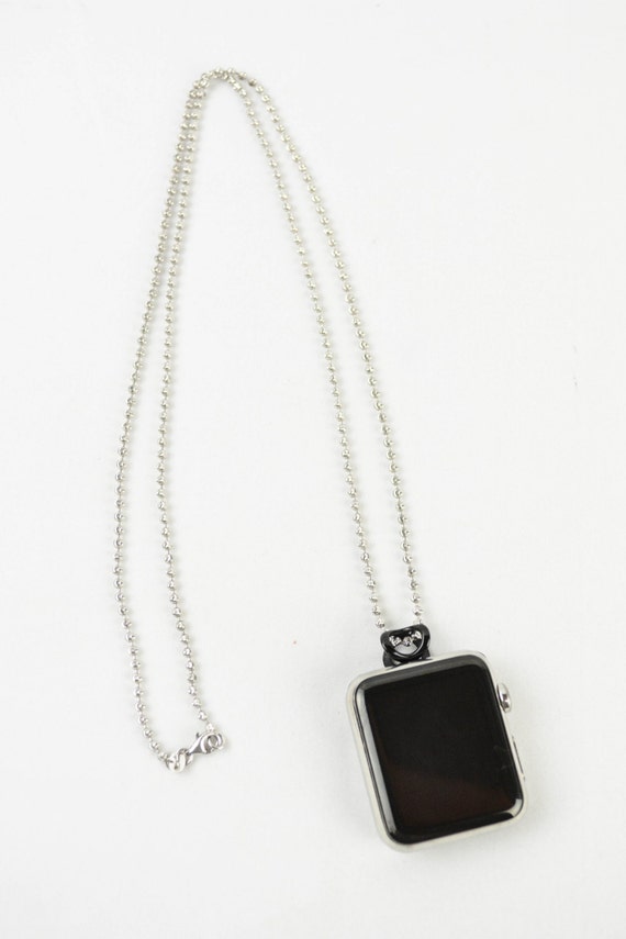 Apple Watch Necklace & Chain 38mm and 42mm Silver by LetoForever