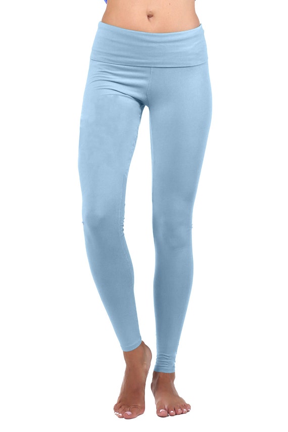 yoga pants women yoga leggings yoga clothes baby blue