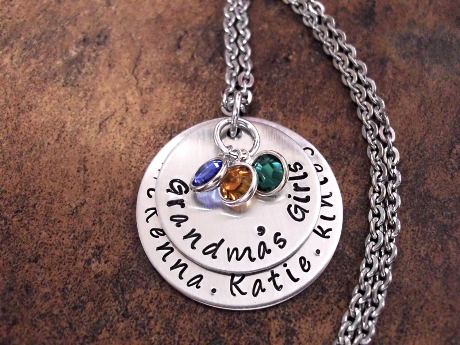 Grandma Jewelry Grandma's Girls Grandmother Jewelry