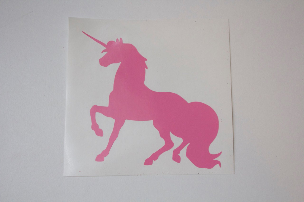 Unicorn Vinyl Decal Unicorn Sticker Magical Decal Magic