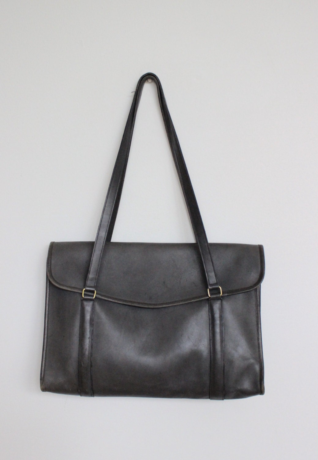 Vintage Coach Bag // Tote Bag NYC RARE // by magnoliavintageco