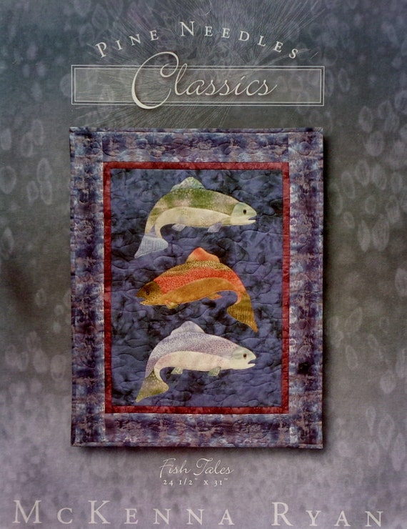 McKenna Ryan Pine Needles CLASSICS FISH TALES Quilt Quilting
