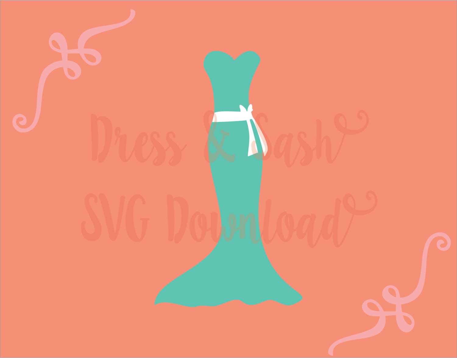 SVG File Dress SVG Download Wedding Dress SVG Bridesmaid