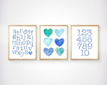 Aqua Wall Decor kids wall decor | etsy Aqua Wall Decor kids wall decor | etsy