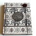 Fabric Covered Notebook with Blank Pages Travel Memory Book Daily Planner Writing Journal Boho Personalized Diary Hardcover Sketchbook BK6