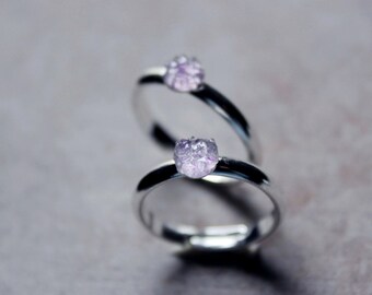 Amethyst ring gold,Raw Amethyst ring,raw crystal ring,raw stone ring,raw gemstone ring,healing crystal ring,druzy ring,minimalist rings