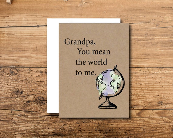 Download Father's Day Card Grandpa Father's Day Card