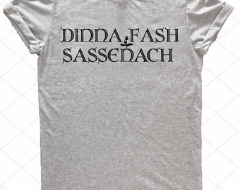 outlander dinna fash t shirt