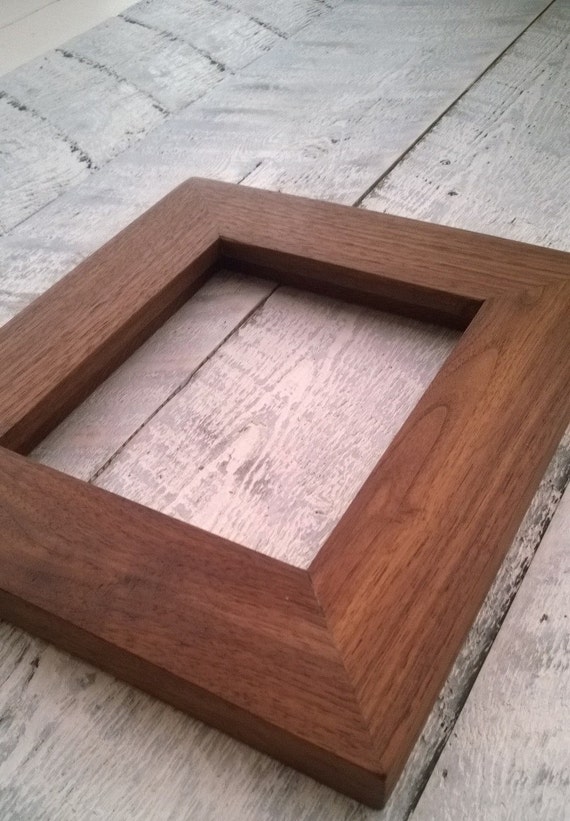5x7 Dark Walnut Picture Frame Small Picture Frame by SodaCreek