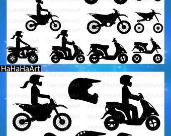 Motorcycles and ATV's Monogram - Cutting Files Svg Png Jpg Eps Dxf Digital Graphic Design Instant Download Commercial Use bike fast (00670c)