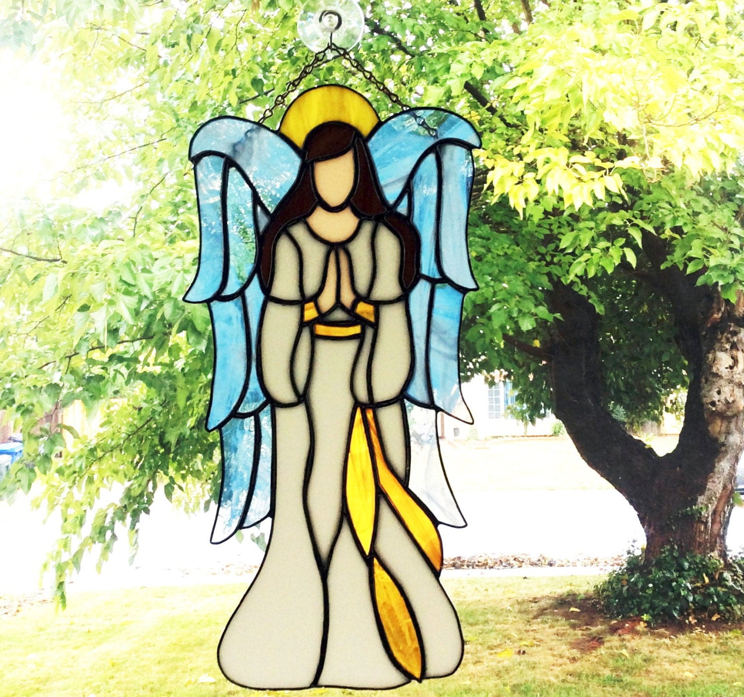 Stained Glass Angel SunCatcher Gift Stained Glass Angel stain