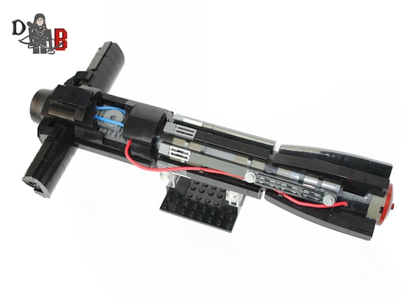 Star Wars Kylo Ren TFA custom Lightsaber hilt made using LEGO